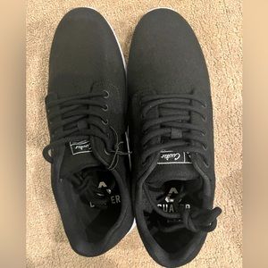 Travis Mathew never worn shoes. The Daily Wool in black.